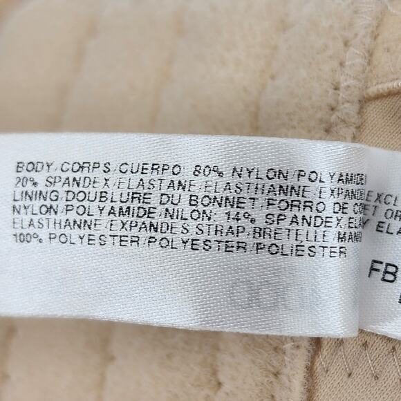 Wacoal Awareness Soft Cup Sand Color Full Coverage Wire Free Bra Size 34DDD - Picture 3 of 4